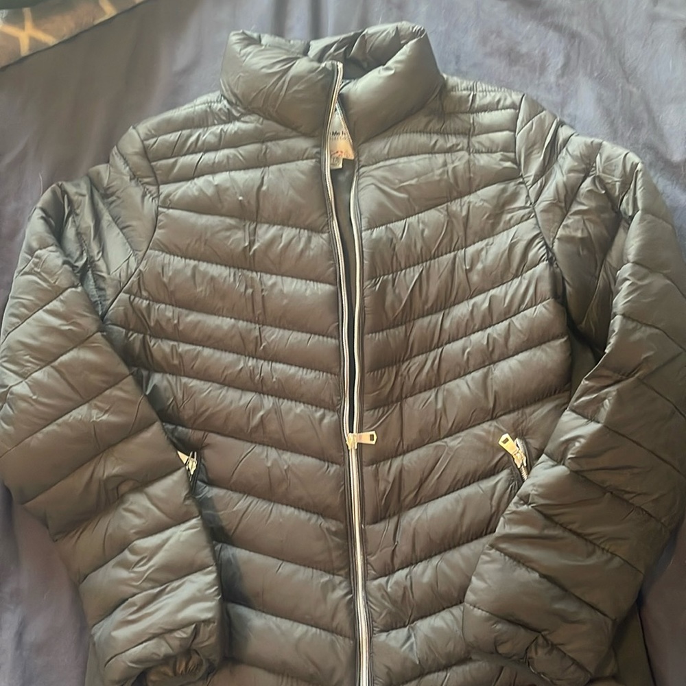 Women’s Large Coat-Dark Green